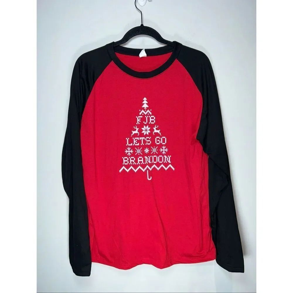 Let’s go Brandon Christmas Shirt size XXL